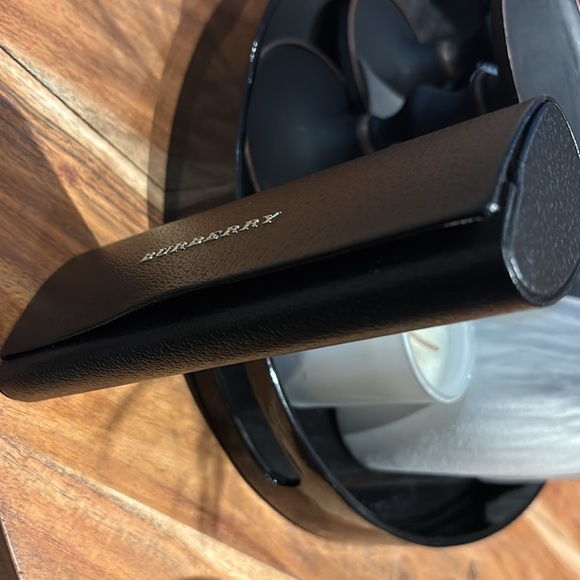 Burberry Black Leather Eyewear Holder case - Picture 15 of 15